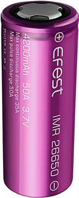 EFEST Purple IMR26650 4200 HD