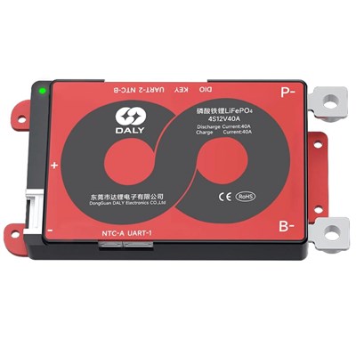 4S Smart BMS 12V 40A LiFePO4 mit WiFi CAN RS485